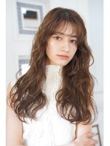 パール(PearL) 【PearL】コテ巻き風/ゆる巻きロングパーマ/20代30代40代ヘア