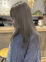 ディッセンバー 渋谷(December)&nbsp;【大人可愛い】レイヤーカット/オリーブグレージュ