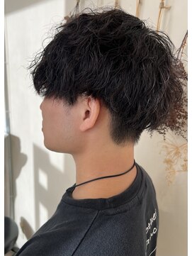 シャンプーボーイ セントラル 博多(SHAMPOO BOY central) マッシュ×波巻パーマ