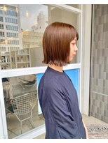 クリアーオブヘアー 池下店(clear OF HAIR)&nbsp;ぱつっとボブ×イルミナカラー