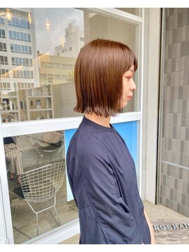 クリアーオブヘアー 池下店(clear OF HAIR) ぱつっとボブ×イルミナカラー