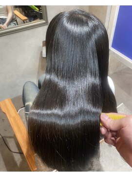 オーヘアー 南柏(OxO Hair) 圧倒的なツヤ感メテオカラー/南柏