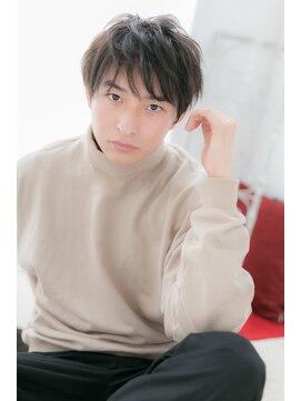 アルバハナレ 横浜(αlba HANARE) 関内/髪質改善/ミントアッシュのさわやかビジカジショートj