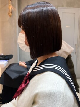 ロンド エスポワール 錦糸町(Lond espoir) 【北澤華】シースルー前髪こなれミディボブ