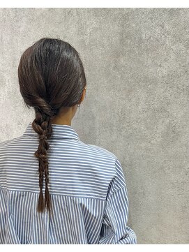 コス(COS) 【COS/平塚/加藤】編みおろしアレンジ