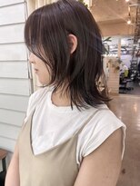 ジゼル 博多(GiseL)&nbsp;【杏実】レイヤーカット　ミディアムレイヤー　ハッシュカット