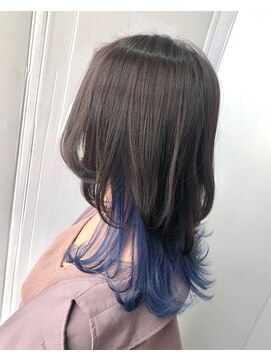 ホープ(hope) おしゃれ女子ウルフヘア×インナーカラー