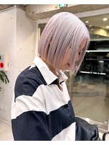 ダブ アオヤマ(DaB AOYAMA)&nbsp;切りっぱなしホワイトボブ