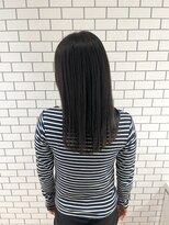 ノエル(noele)&nbsp;ブルーブラック×美髪ロング