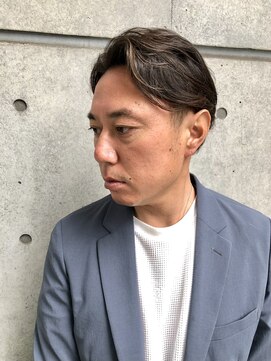 メロン 恵比寿(MERON) [佐野]ナチュラルパーマ×ツーブロ[恵比寿]