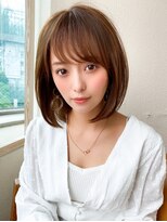 アフロートフクオカ(AFLOAT FUKUOKA)&nbsp;【OPEN】小顔前髪あり後れ毛サイドバングメルティカラー