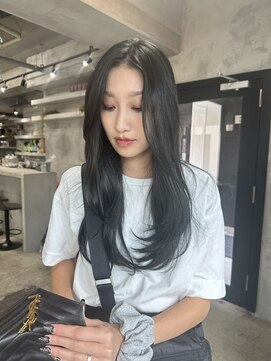 ハーシーバイアポロ 相模大野(HERSHE by apollo) 髪質改善縮毛矯正,レイヤー,縮毛矯正,白髪ぼかしハイライト.白髪