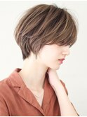 柔らかスッキリショート♪#髪質改善#長浜#ショートヘア#ショート
