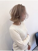 greige / layer bob