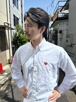 ロンドアベニール 北千住(Lond avenir)&nbsp;men'sフェザーパーマスペインカールニュアンスパーマ