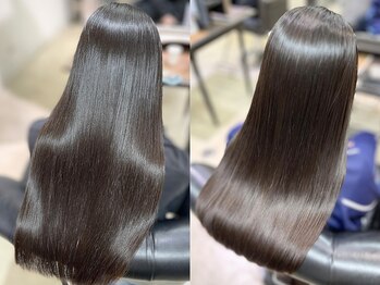 アレクサンドルオブカラーズカナザワ(ALEXANDRE OF COLORS KANAZAWA)の写真/話題の髪質改善トリートメント”髪ドラ”取扱店◎今までにない艶感と潤いを叶えます＊憧れのサラ艶hairを。