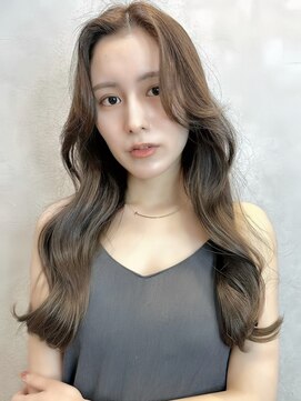 ロンド メリー 大宮(Lond merry) 髪質改善縮毛矯正レイヤーカット顔周り前髪韓国ミニウルフ/大宮