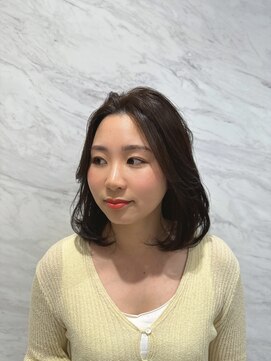 エアー 福岡(AIR) 韓国風内巻きボブスタイル