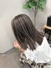 デザインハイライトカラー（2ブリーチ）＋トリートメント