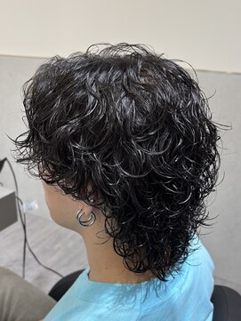 ビカムメンズヘアー 栄店(become men's hair) 大人髪サーフカール/メンズパーマ/ウルフヘア/名古屋栄/メンズ