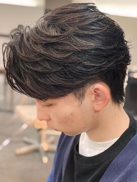 バース バイ ハピネス(BIRTH by happiness) 奈良men'sフェザーパーマフェザーショート