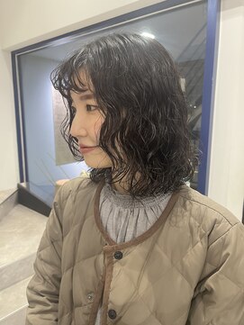 ウクラ バイ レシッド 池袋(uchla by rcid) 伸ばし中の方へオススメ☆ボブヘアのエアウェーブ
