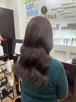 ヘアメイクヒール&nbsp;まろやか透明感ラベンダーグレージュ