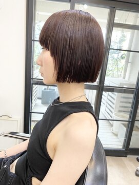 ハムレッツ 名古屋 ボブ、ショートボブ、ショートヘアー髪質改善縮毛矯正白髪染め◎