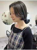 オリーブグレージュ【髪質改善カラー/トリートメント/カット】