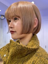 カシェル トウキョウ(Cashel Tokyo)&nbsp;【ブリーチカラー】ベージュ/ミニボブ/ケアブリーチ