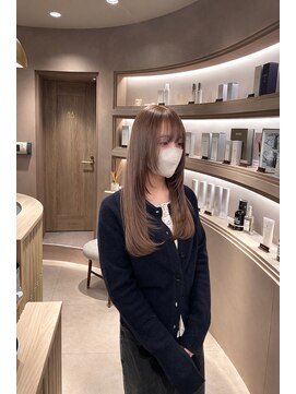 エレノア 静岡店(Eleanor) 【八重津】たっぷりレイヤー×ミルクティーベージュ