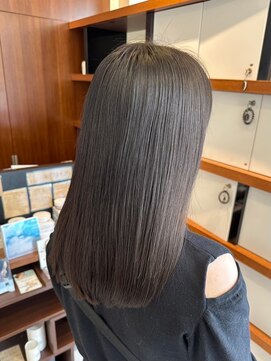 クラップス 横須賀中央店(CLAPS) 横須賀中央顔まわりレイヤーカットケアブリーチなしダブルカラー