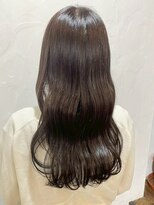 リコ 池袋東口店(Liko)&nbsp;アッシュブラウン 透明感カラー 髪質改善 ロング 20代 30代 艶髪