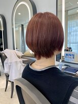 メゾンブラン 川西阪急店(Maison Blanc)&nbsp;透明感UP◎上品ピンクカラーの大人ショート