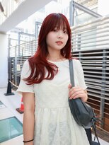 アンドスタイル(&style)&nbsp;【TSUJI】レイヤーカット 暖色カラー トリートメント