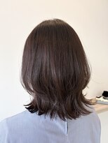 ミューシグヘアー(mysig hair)&nbsp;レイヤー&艶ブラウン