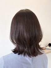 ミューシグヘアー(mysig hair)&nbsp;レイヤー&艶ブラウン