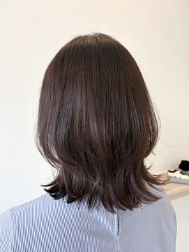 ミューシグヘアー(mysig hair) レイヤー&艶ブラウン