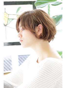 ヘアアンドライフ エジェリデイズ(hair&life egerie days) 【こだわり美フォルムで作る】耳かけ横顔美人ショート。