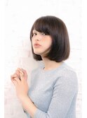 ”乾かすだけで簡単”ナチュラルボブ