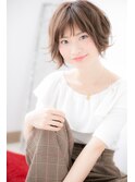 【Lab古河】アシンメトリーな小顔ショートボブa