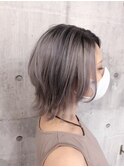 【MIRAC町田店河原崎】グレージュバレイヤージュ