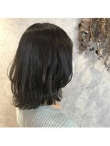 ヘア セフィール 八千代中央店(hair C'feel) ミディアムレイヤーボブ！ツヤストレートパーマあり