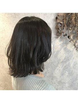 ヘア セフィール 八千代中央店(hair C'feel) ミディアムレイヤーボブ!ツヤストレートパーマあり