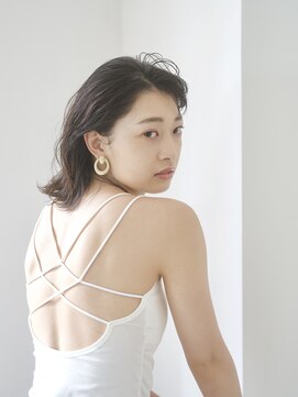 カラル(CARAL) 【CARAL】Hカラーナチュラルブロンド&エアリーロブ