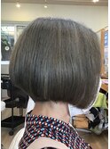 アシンメトリーグラデーションボブ