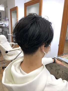 ヘッズ 本八幡店(HEADS) MEN'S HAIR  センターパート　サイドパート　韓国マッシュ