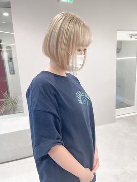 キオク(KIOX) ホワイトベージュ/ボブ