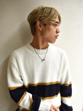 ブゾン(buZon) ハンサムショート×センターパート