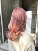 淡色ピンク×ホワイトベージュ